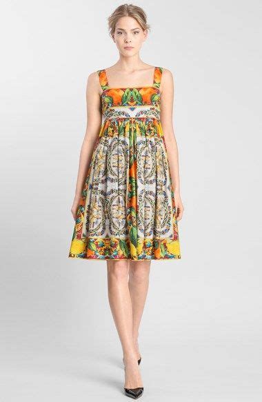 Dolce&Gabbana Empire Waist Mini Dress 